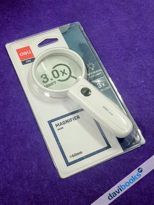 Kính Lúp Có Đèn Hand Hold Magnifier Exclamation Mark Type 60mm
