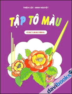 Tập tô màu - Hoa