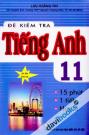 Đề Kiểm Tra Tiếng Anh 11