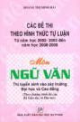 Các Đề Thi Theo Hình Thức Tự Luận Môn Ngữ Văn