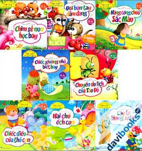 Bộ Tủ Sách Mẹ Kể Con Nghe - Những Câu Chuyện Trí Tuệ Dành Cho Tuổi Mầm Non (Bộ 8 Cuốn)