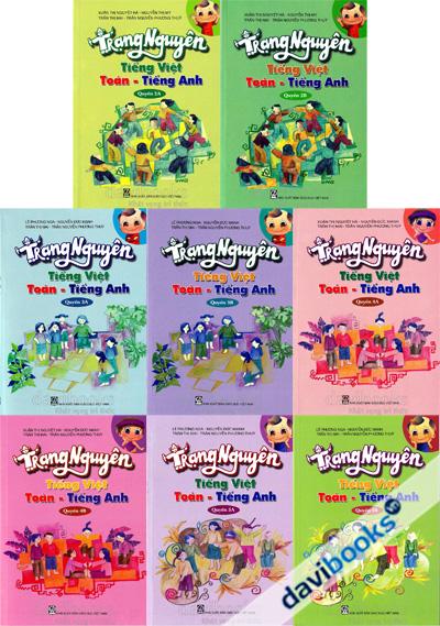 Trạng Nguyên Tiếng Việt - Toán - Tiếng Anh Từ Quyển 2 Đến Quyển 5 (8 Quyển)