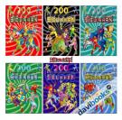 200 Hình bóc Dán 5 Anh Em Siêu Nhân (6 Tập)