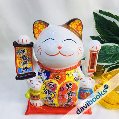(ad3271) Mèo Ngoắc Tay 8IN