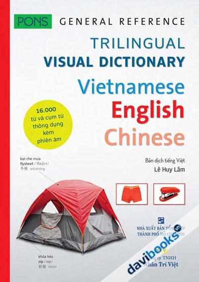 Pons General Reference - Trilingual Visual Dictionary Vietnamese - English - Chinese