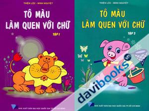 Tô Màu Làm Quen Với Chữ (Bộ 2 Tập)