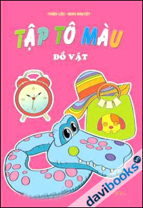 Tập tô màu - Đồ vật