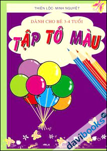 Tập tô màu (3-4 tuổi)