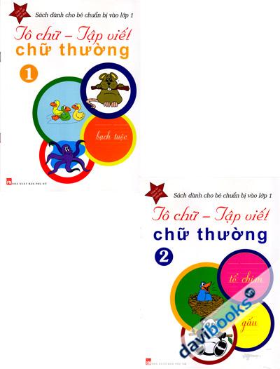 Tô Chữ - Tập Viết Chữ Thường (Tập 1 Tập 2)