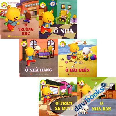 Cư Xử Đúng Cách Dành Cho Trẻ Từ 4+ (6 Cuốn - Từ Cuốn 1 Đến Cuốn 6)