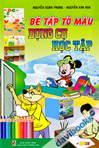 Bé Tập Tô Màu Dụng Cụ Học Tập