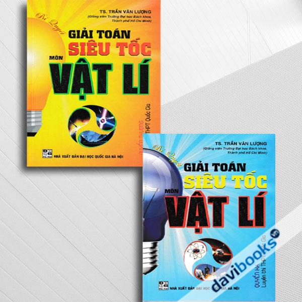 Combo Bí Quyết Giải Toán Siêu Tốc Môn Vật Lí (Bộ 2 Cuốn)