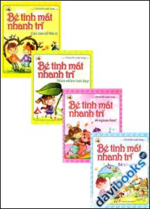 Bé Tinh Mắt Nhanh Trí (Trọn Bộ 4 Cuốn)