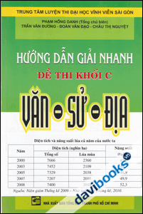 Hướng Dẫn Giải Nhanh Đề Thi Khối C Văn Sử Địa