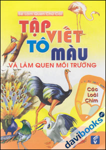Tập viết tô màu và làm quen môi trường: Các loài chim