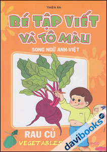 Bé Tập Viết Và Tô Màu Rau Củ