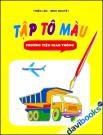 Tập tô màu - Phương tiện giao thông