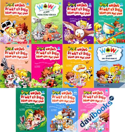 WOW - Những Bí Mật Kỳ Diệu Dành Cho Học Sinh (Bộ 11 Quyển)