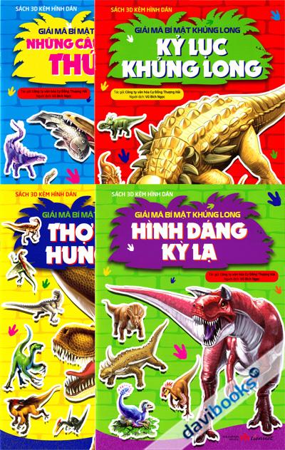 Giải Mã Bí Mật Khủng Long (4 Quyển)