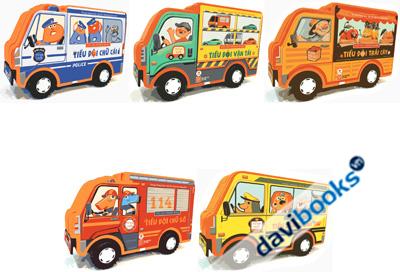 Tiểu Đội Xe Thông Minh (Bộ 5 Cuốn)