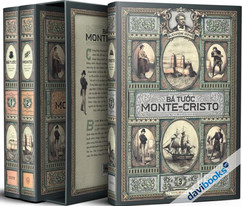 [S] Bá Tước Monte-Crist (Trọn Bộ 3 Tập, Tặng Kèm 02 Postcards)