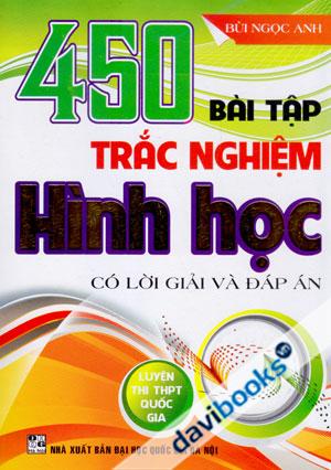 450 Bài Tập Trắc Nghiệm Hình Học Có Lời Giải Và Đáp Án Luyện Thi THPT Quốc Gia