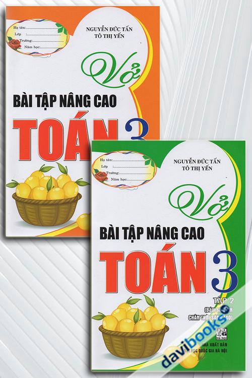 Vở Bài Tập Nâng Cao Toán 3 (Bám Sát SGK Chân Trời Sáng Tạo, Bộ 2 Quyển)