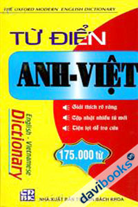 Từ Điển Anh Việt 175.000 Từ