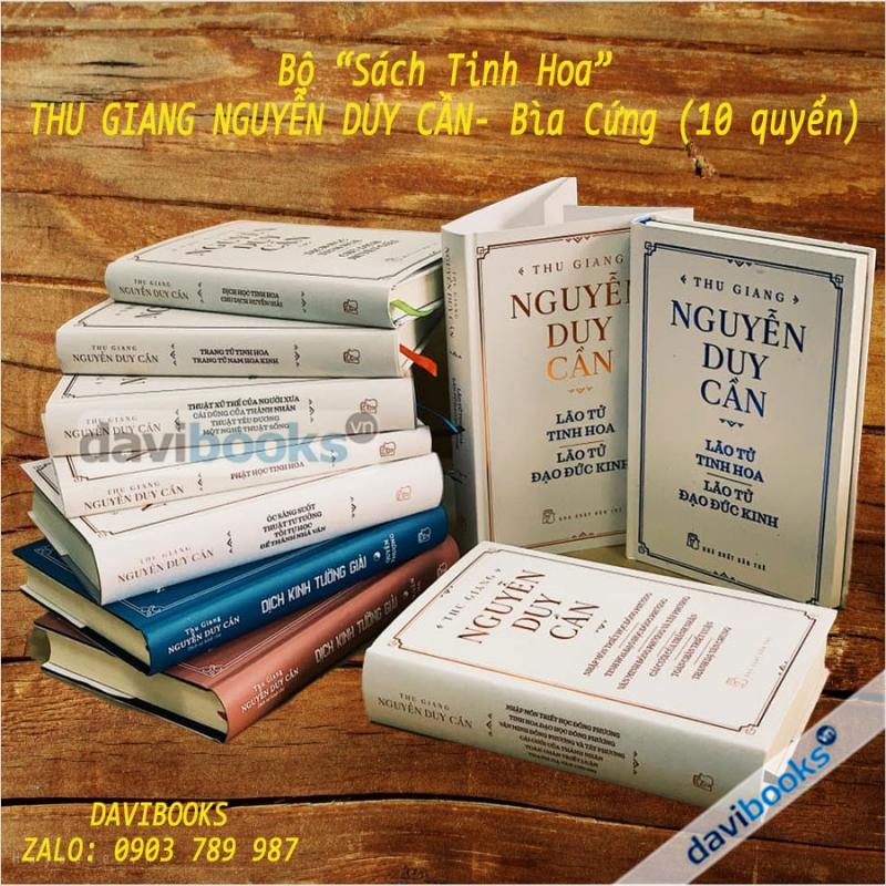 Bộ Sách Tinh Hoa Thu Giang Nguyễn Duy Cần - Bìa Cứng (10 quyển)