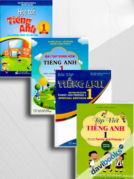 Combo Sách Tham Khảo Môn Tiếng Anh Lớp 1 Theo Chương Trình Tiểu Học Mới Định Hướng Phát Triển Năng Lực (4 Cuốn)