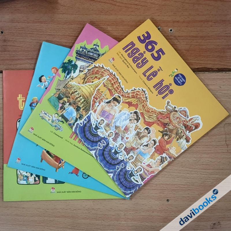 Vòng Quanh Các Nước Đông Nam Á - Combo 4 Cuốn