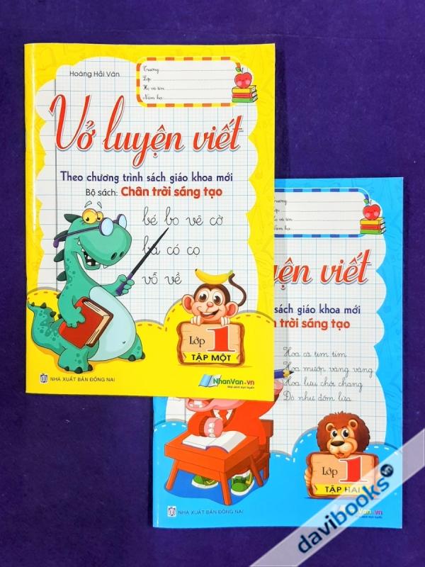 Combo 2T Vở Luyện Viết Lớp 1 (Bộ SGK Chân Trời ST)
