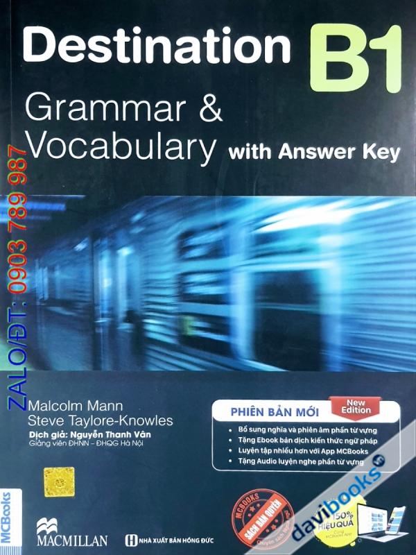 Destination B1 - Grammar & Vocabulary With Answer Key