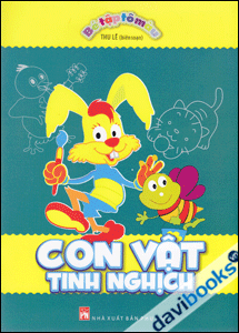 Bé Tập Tô Màu - Con Vật Tinh Nghịch