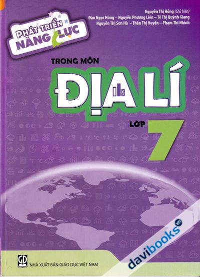 Phát Triển Năng Lực Trong Môn Địa Lí Lớp 7