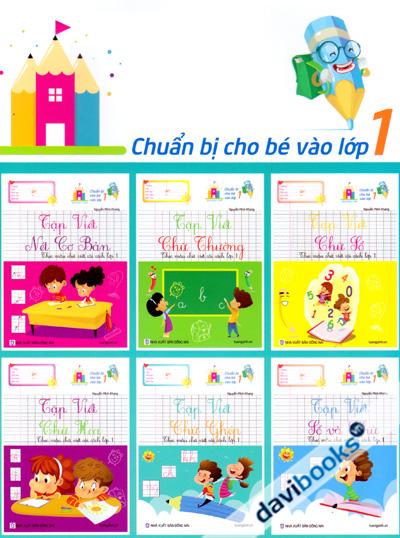 Combo Tập Viết - Chuẩn Bị Cho Bé Vào Lớp 1 (Tương Sinh)