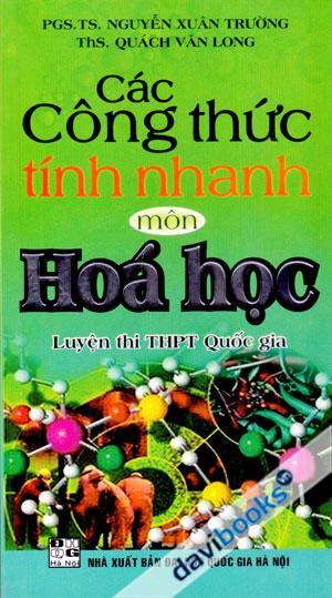 Các Công Thức Tính Nhanh Môn Hóa Học Luyện Thi THPT Quốc Gia