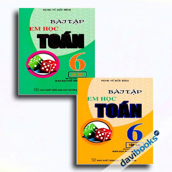Combo Bài Tập Em Học Toán Lớp 6 (Biên Soạn Theo Chương Trình Mới)