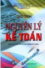 Giáo Trình Nguyên Lí Kế Toán Dành Cho Khối Kinh Tế Các Trường Kỹ Thuật