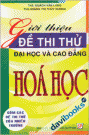 Giới Thiệu Đề Thi Thử Đại Học Và Cao Đẳng Hóa Học