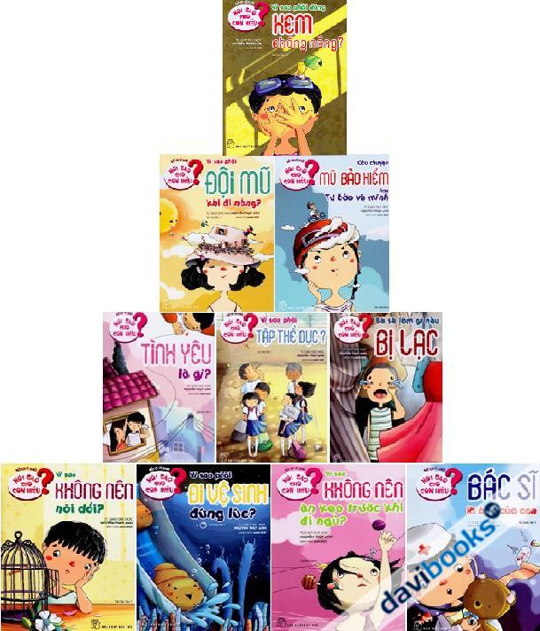 Bộ Truyện Tranh Giáo Dục Nói Sao Cho Con Hiểu (Trọn Bộ 10 Quyển)