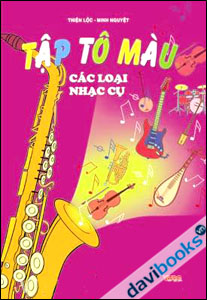 Tập tô màu -Các loại nhạc cụ