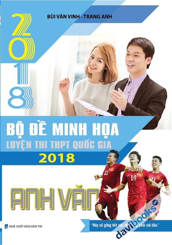 Bộ Đề Minh Họa Luyện Thi THPT Quốc Gia 2018 Tiếng Anh