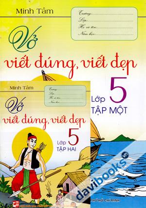 Vở Viết Đúng Viết Đẹp 5 (2 Tập)