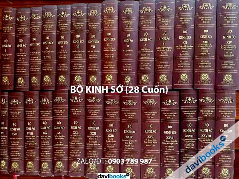 [Kinh Phật] Bộ Kinh Sớ (28 Cuốn) - Linh Sơn Pháp Bảo Đại Tạng Kinh