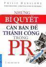 Những Bí Quyết Căn Bản Để Thành Công Trong PR