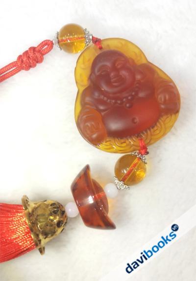 (ad11009) Treo Xe Di Lặc Giả Đá 1