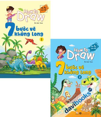 How To Draw - 7 Bước Vẽ Khủng Long (Tập 1 Tập 2)