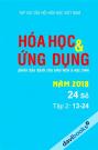 Hoá Học Và Ứng Dụng Năm 2018 (Phiên Bản Dành Cho GV & HS) - Tập 2 Hoá Học Và Ứng Dụng Năm 2018 (Phiên Bản Dành Cho GV & HS) - Tập 2