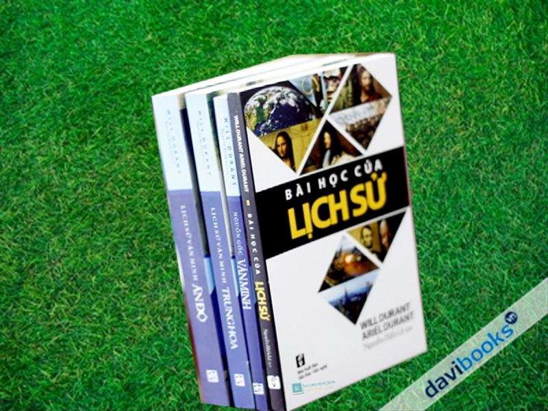 4 Quyển Sách Will Durant - Nguyễn Hiến Lê: Nguồn Gốc Văn Minh + Bài Học Của Lịch Sử + Lịch Sử Văn Minh Ấn Độ + Lịch Sử Văn Minh Trung Hoa